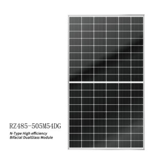 RZ485-505M54DG  N-Type High efficiency Bifacial DualGlass Module