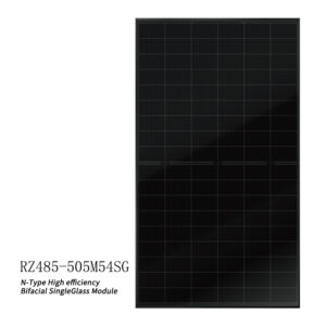 RZ485-505M54SG  N-Type High efficiency Bifacial SingleGlass Module