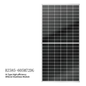 RZ585-605M72DG  N-Type High efficiency Bifacial DualGlass Module